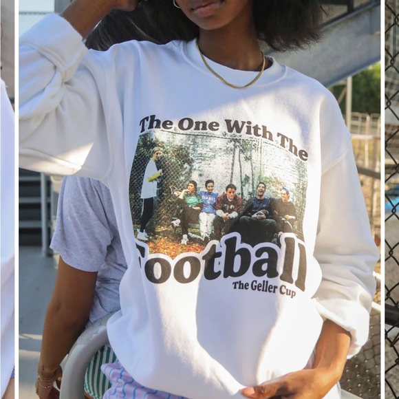 Riffraff CHARLIE SOUTHERN: THE ONE WITH THE FOOTBALL SWEATSHIRT Never worn! - Picture 1 of 5